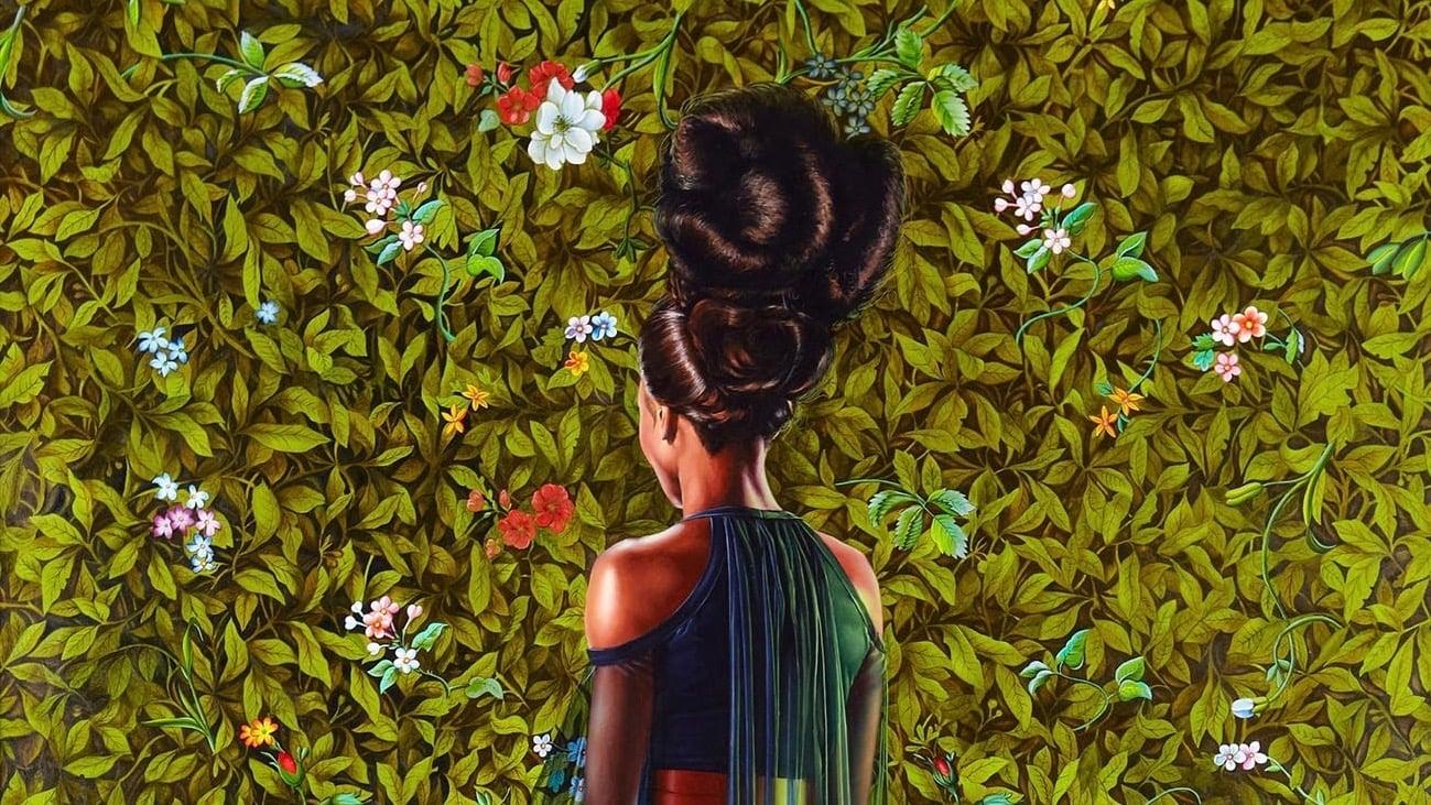 Kehinde Wiley: An Economy of Grace backdrop