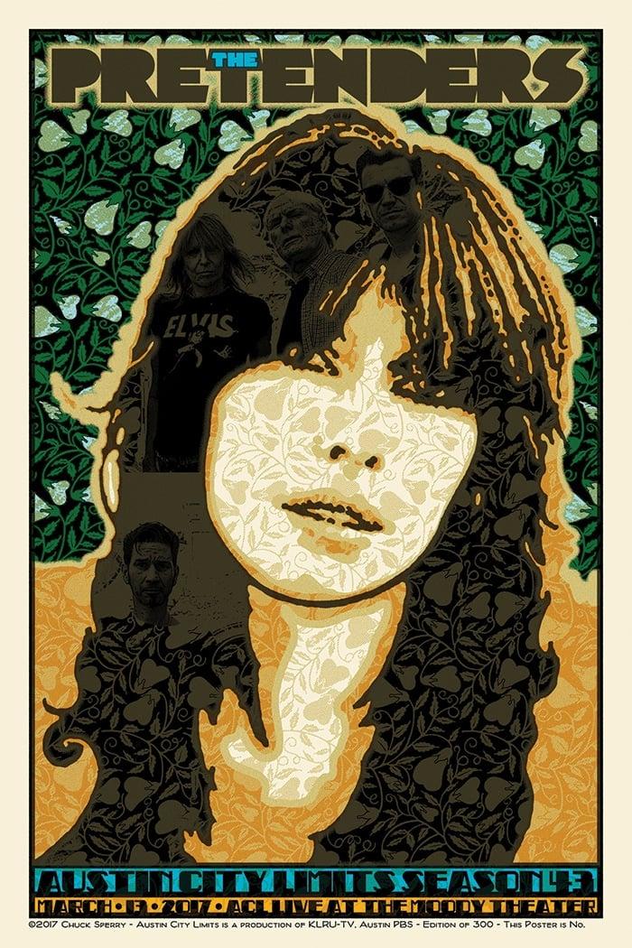 The Pretenders at Austin City Limits poster