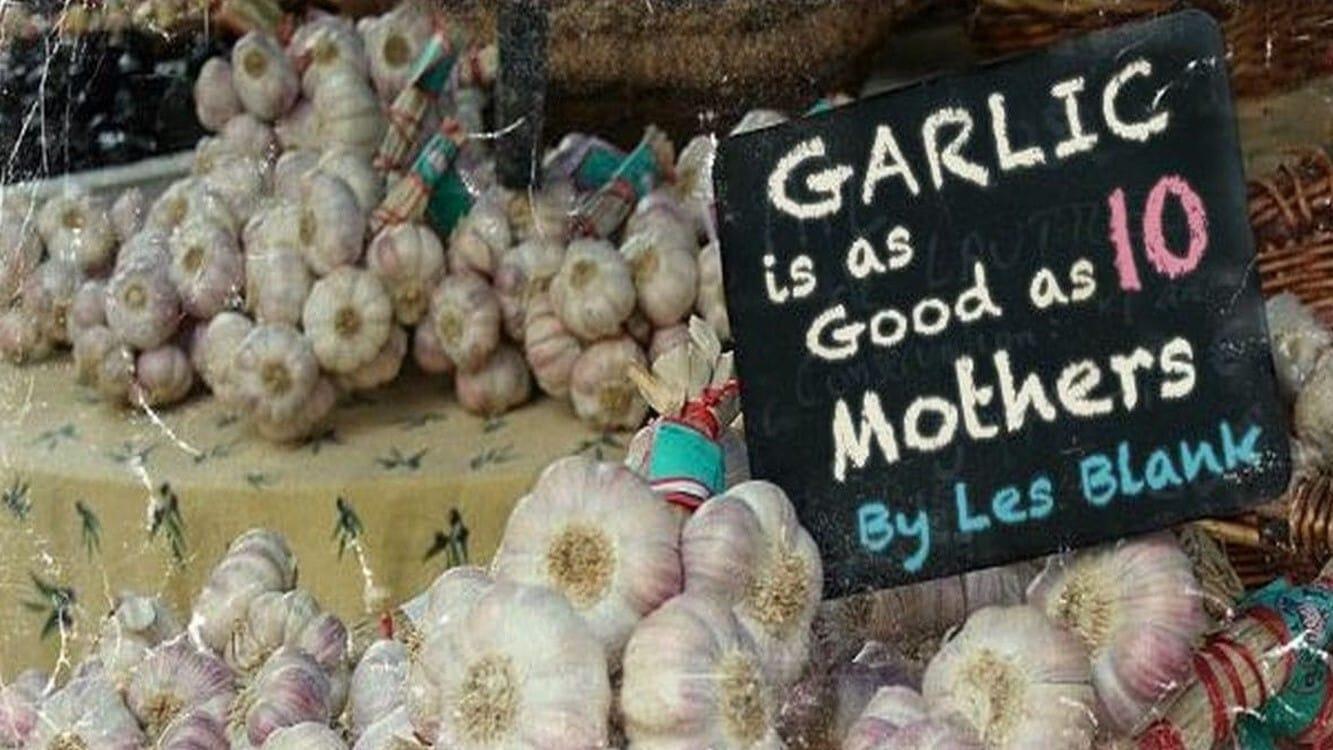 Garlic Is as Good as Ten Mothers backdrop