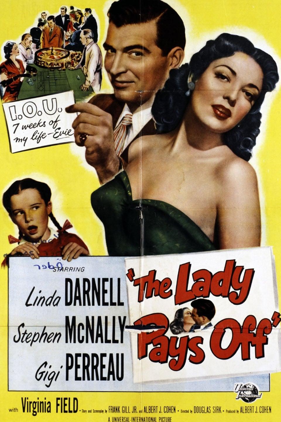 The Lady Pays Off poster