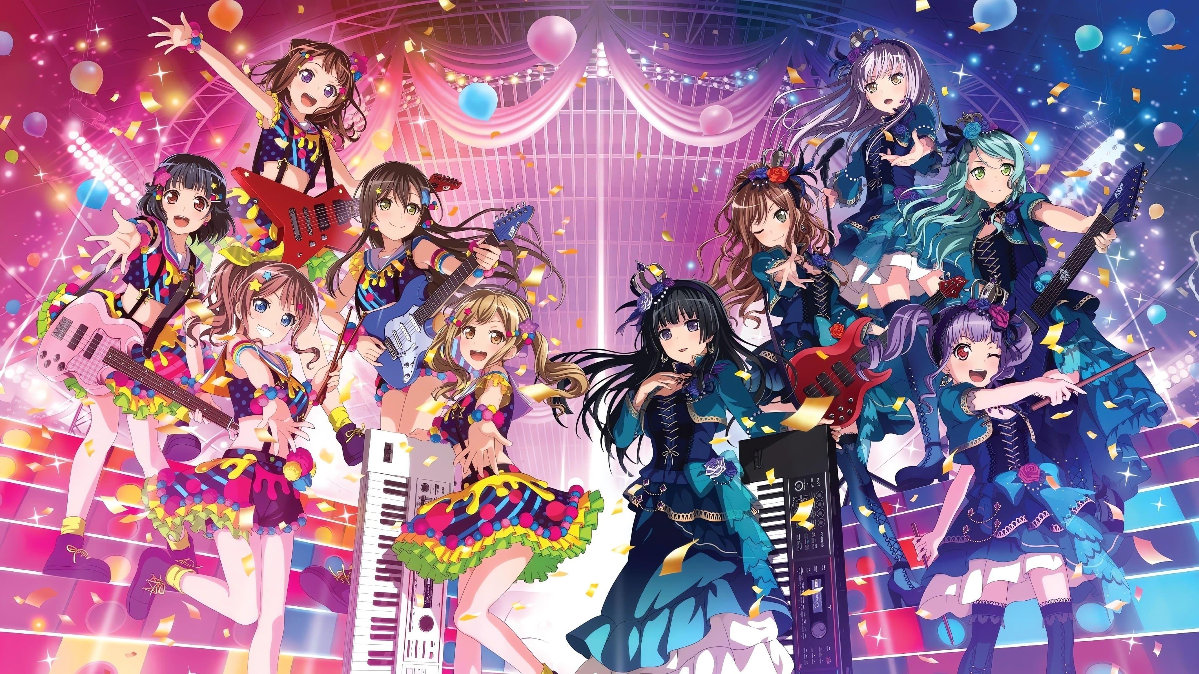BanG Dream! 5th☆LIVE Day1:Poppin'Party HAPPY PARTY 2018! backdrop