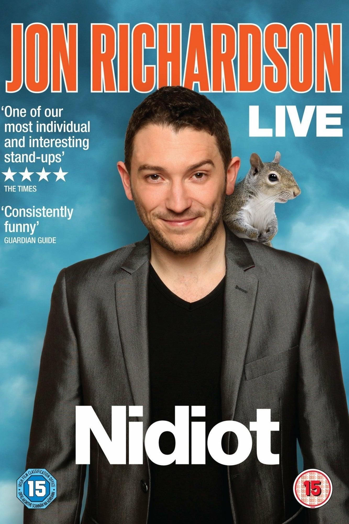 Jon Richardson Live: Nidiot poster