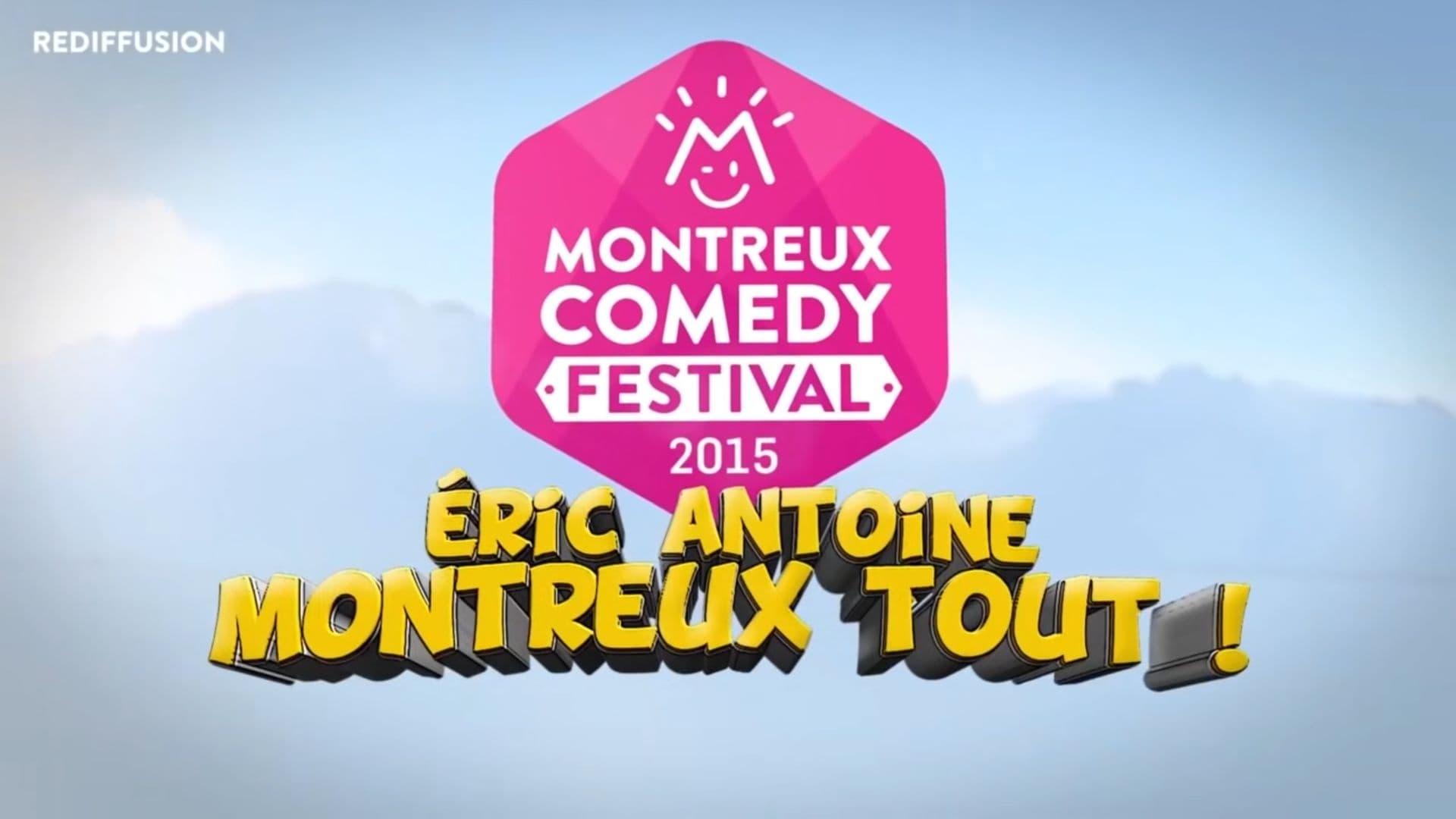 Montreux Comedy Festival 2015 - Eric Antoine Montreux tout backdrop
