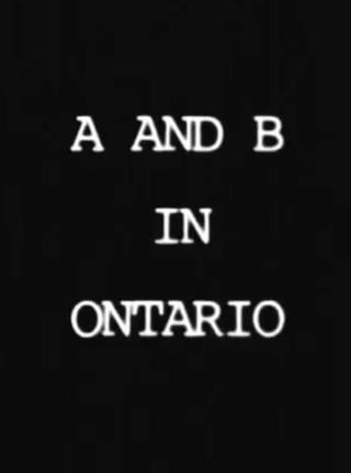 A and B in Ontario poster