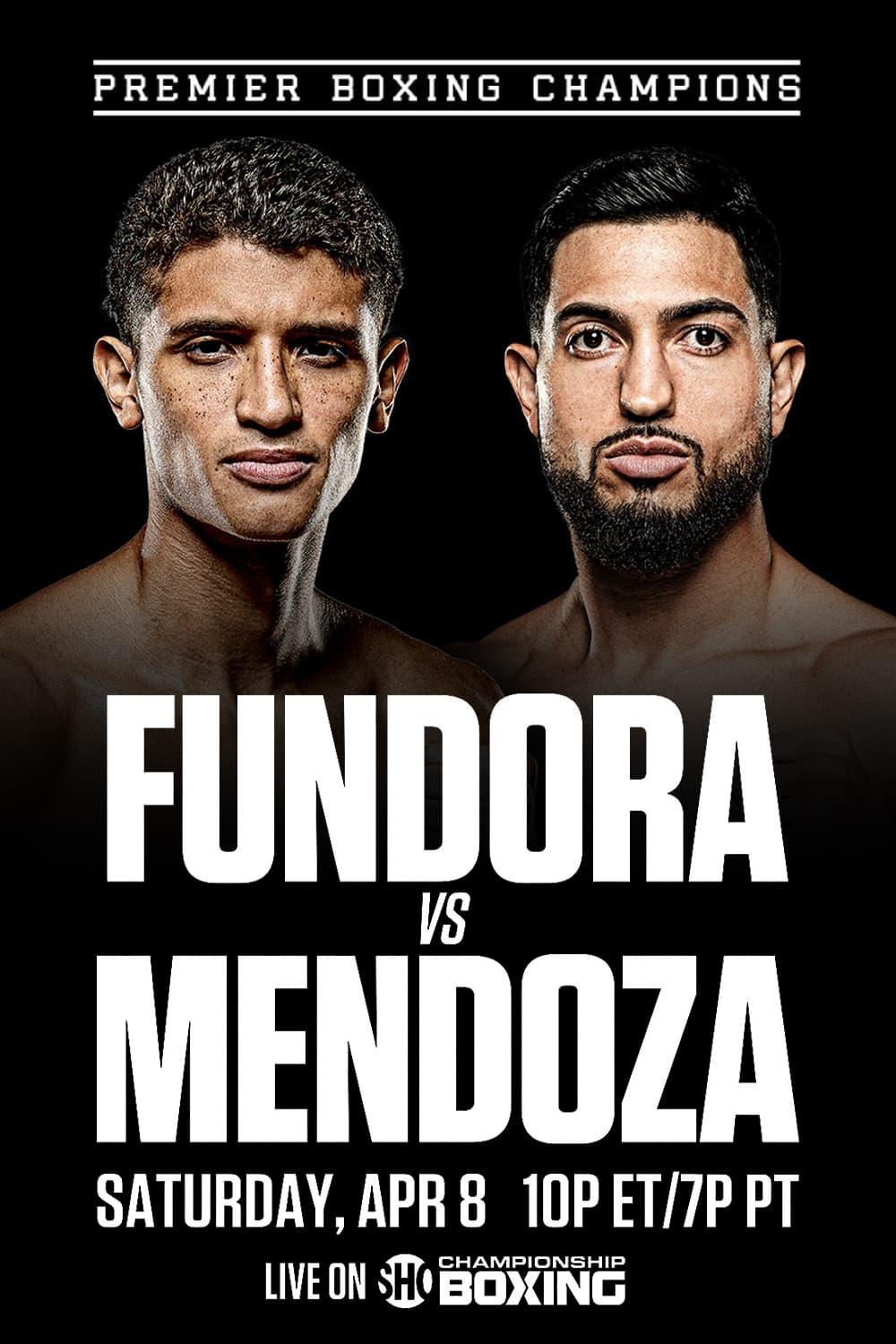 Sebastian Fundora vs. Brian Mendoza poster