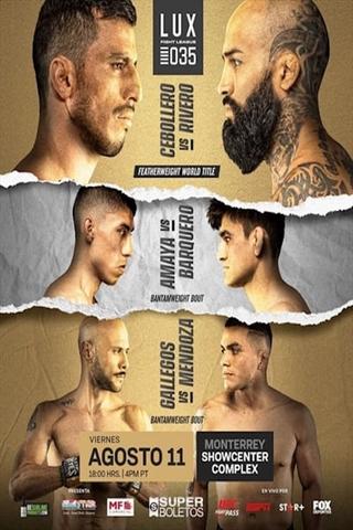 LUX Fight League 35 poster