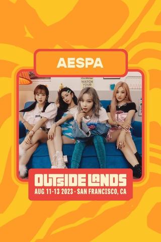 AESPA @ Outside Lands Festival poster