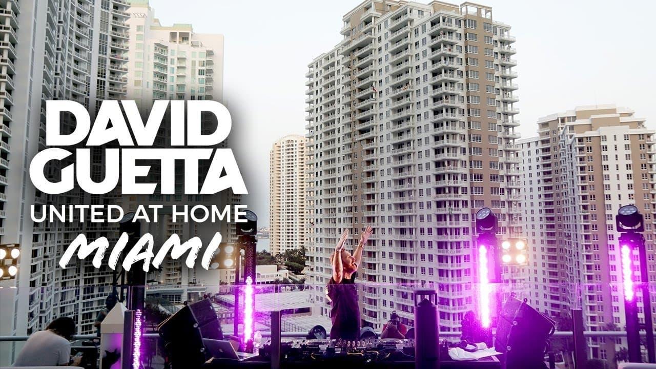 David Guetta | United at Home - Fundraising Live from Miami backdrop