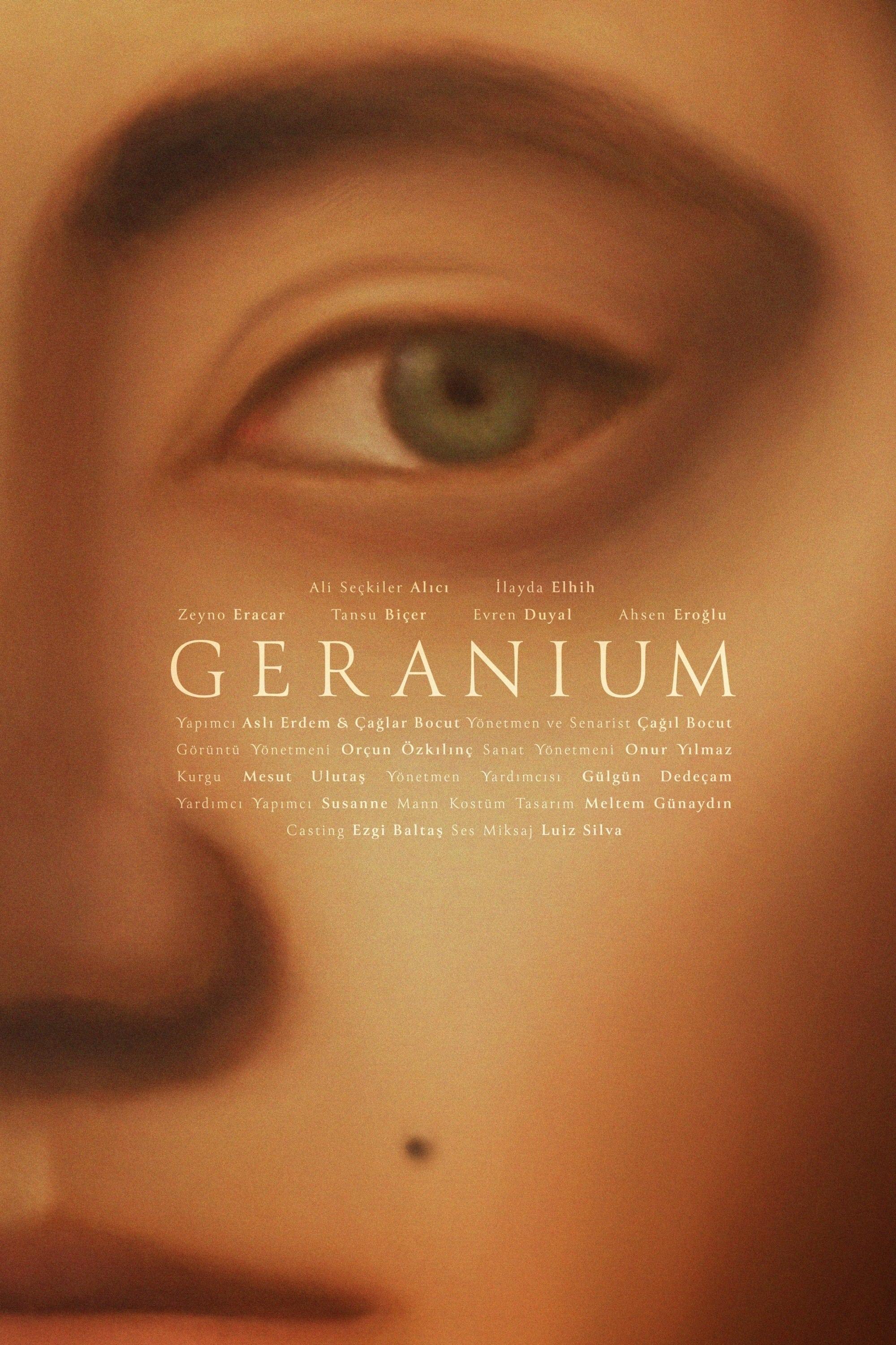 Geranium poster