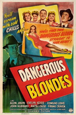 Dangerous Blondes poster