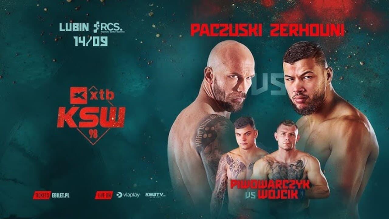 KSW 98: Paczuski vs. Zerhouni backdrop