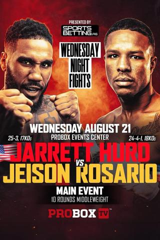 Jarrett Hurd vs. Jeison Rosario poster