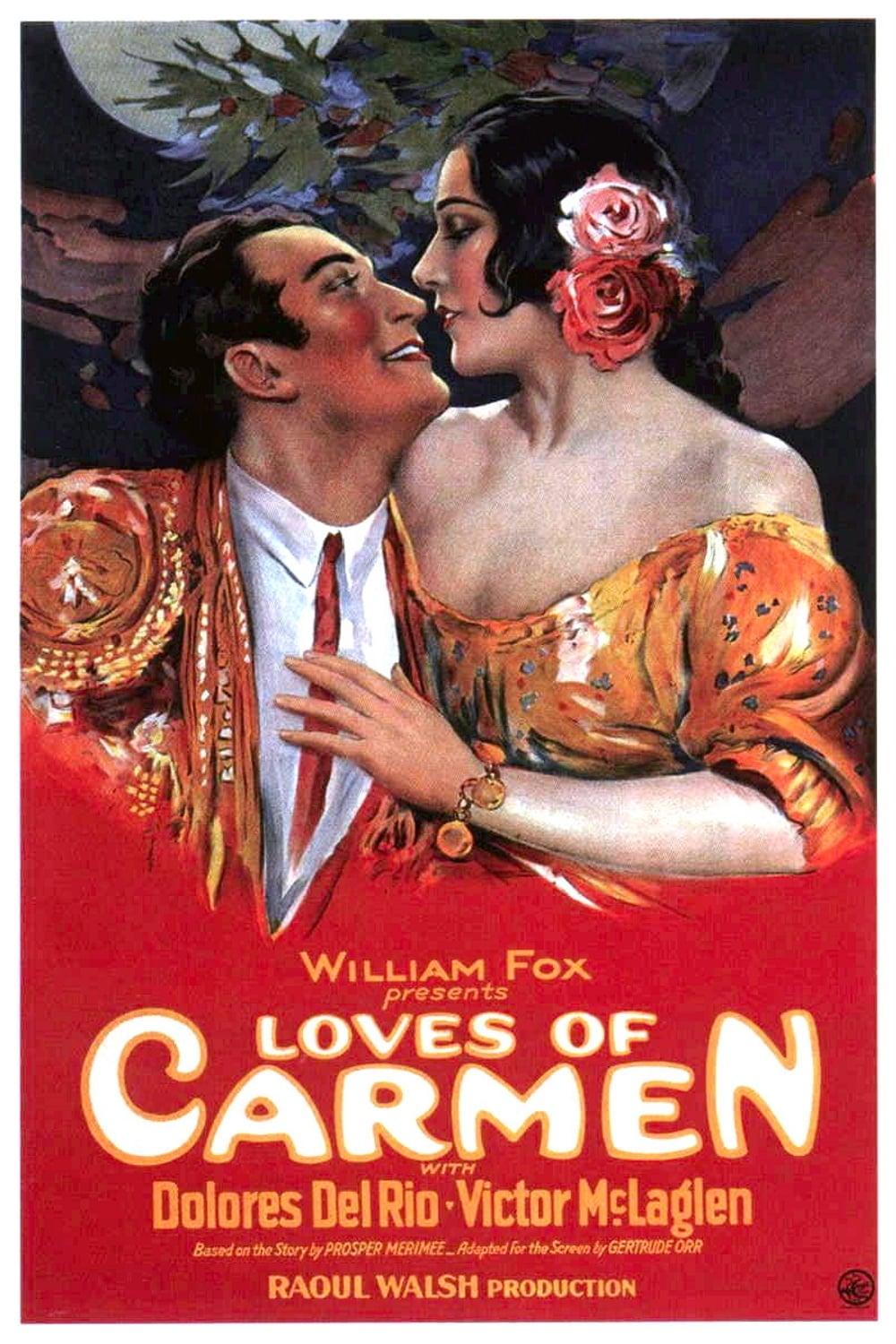 The Loves of Carmen poster