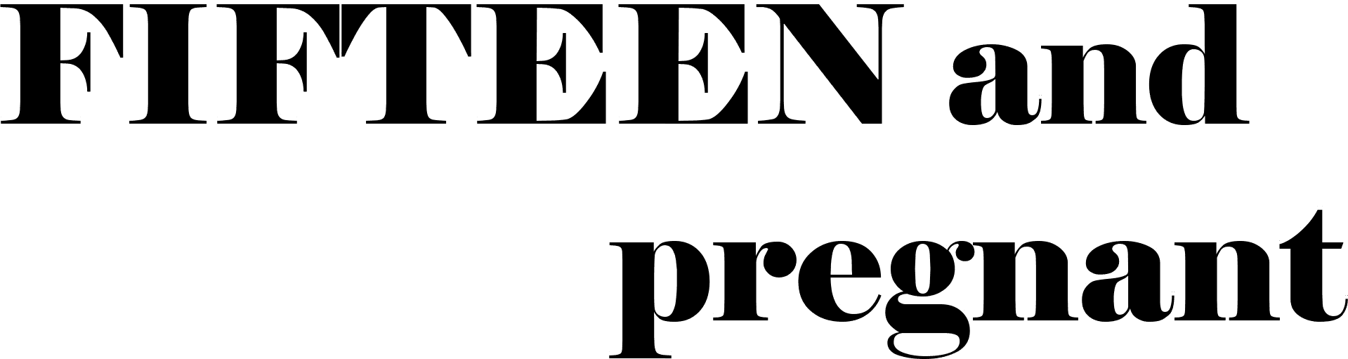 Fifteen and Pregnant logo