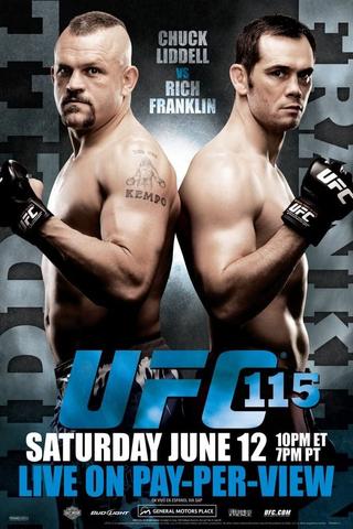 UFC 115: Liddell vs. Franklin poster