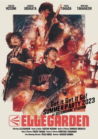 ELLEGARDEN「Get it Get it Go! SUMMER PARTY 2023」 poster