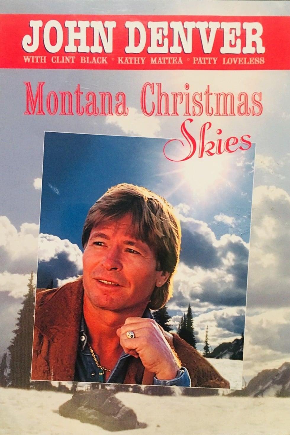 Montana Christmas Skies poster