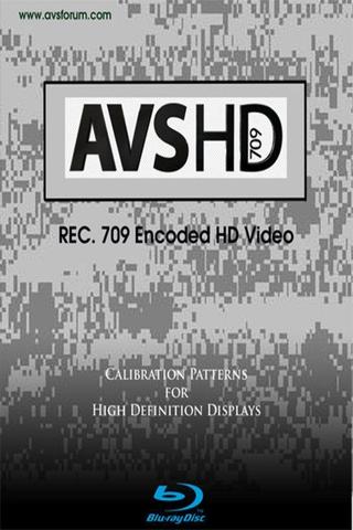 AVS HD 709 Calibration Disc poster
