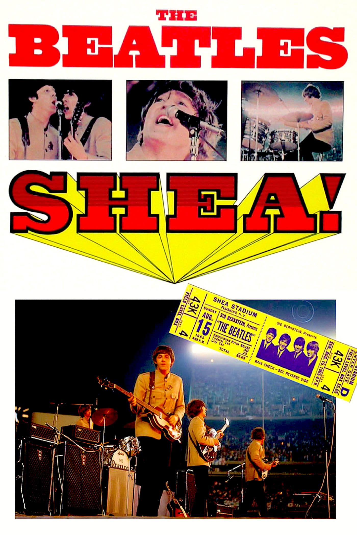 The Beatles at Shea Stadium poster
