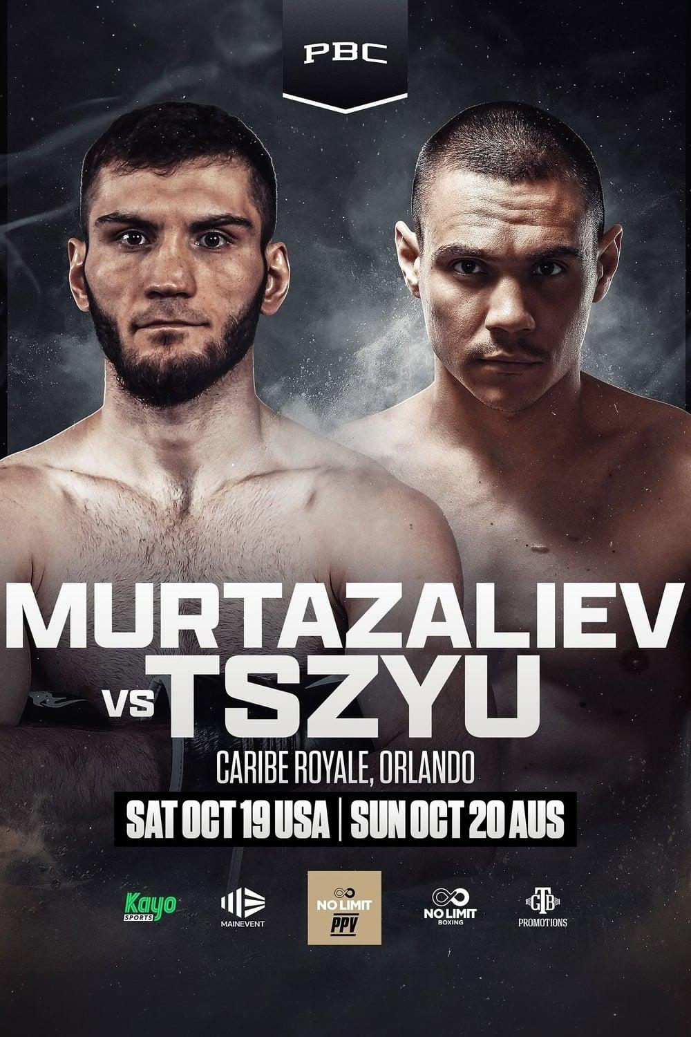 Bakhram Murtazaliev vs. Tim Tszyu poster