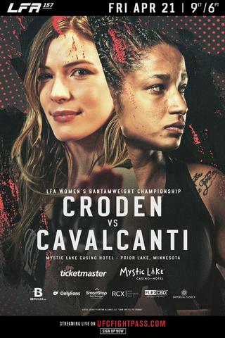 LFA 157: Croden vs. Cavalcanti poster