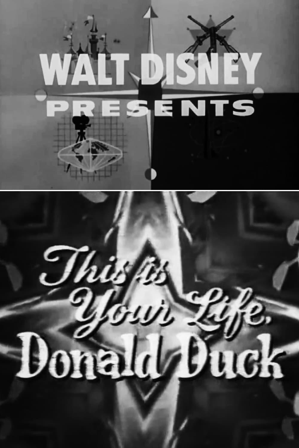 This Is Your Life Donald Duck poster