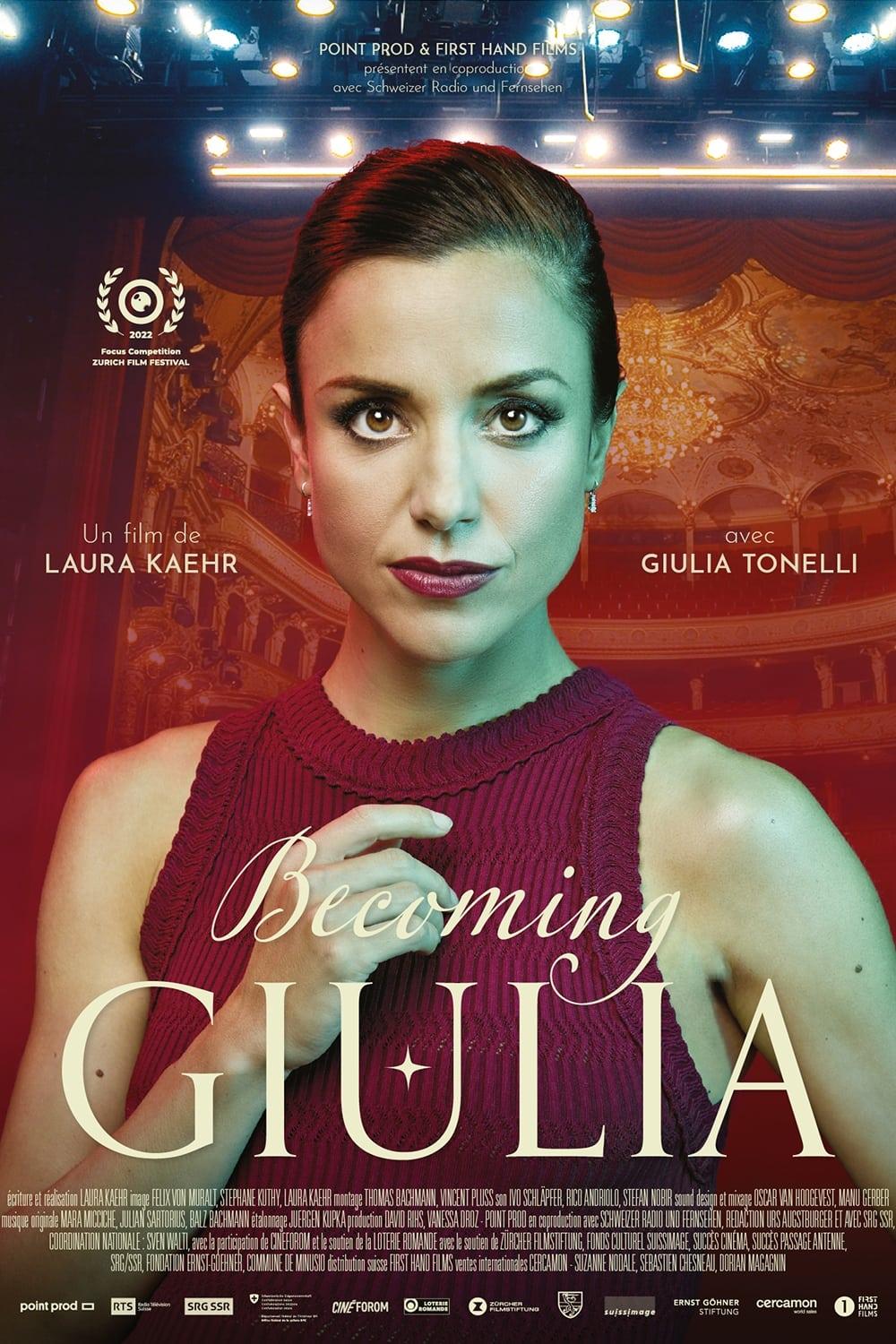 Becoming Giulia poster