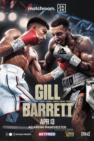 Jordan Gill vs. Zelfa Barrett poster