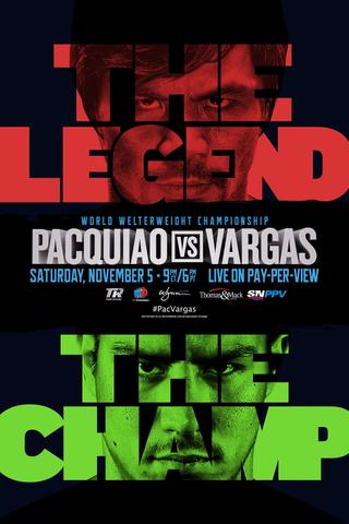 Manny Pacquiao vs. Jessie Vargas poster
