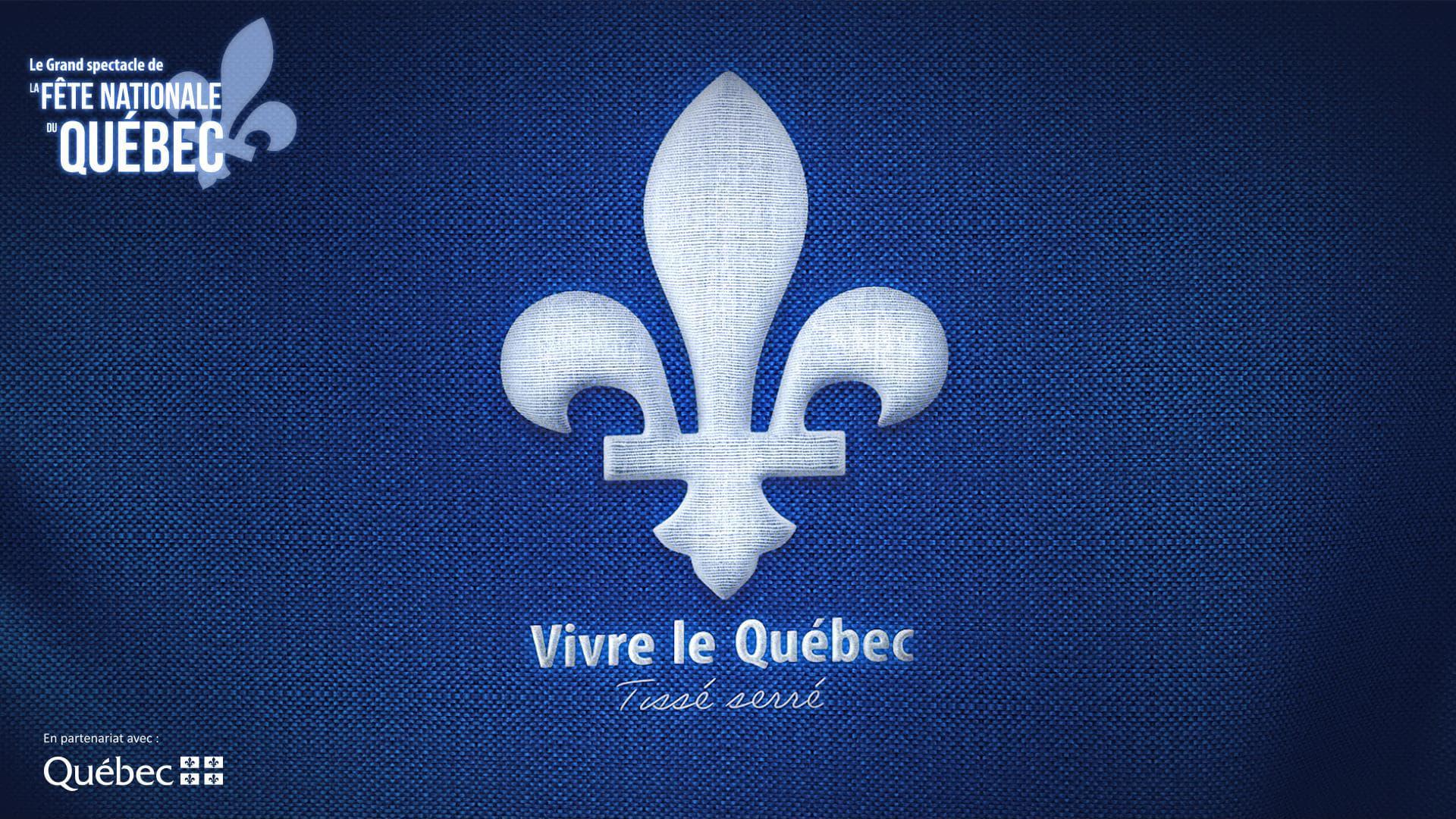 Le Grand spectacle de la Fête nationale du Québec 2021 backdrop