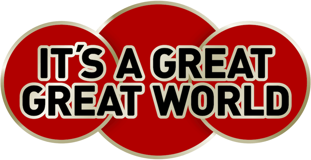 It's a Great, Great World! logo