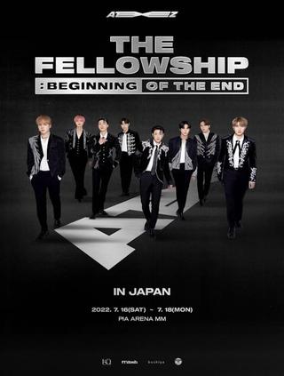 ATEEZ 2022 WORLD TOUR [THE FELLOWSHIP: BEGINNING OF THE END] IN JAPAN poster