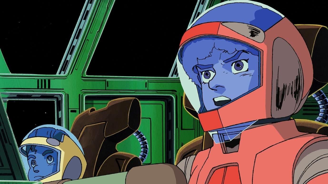 Space Runaway Ideon backdrop