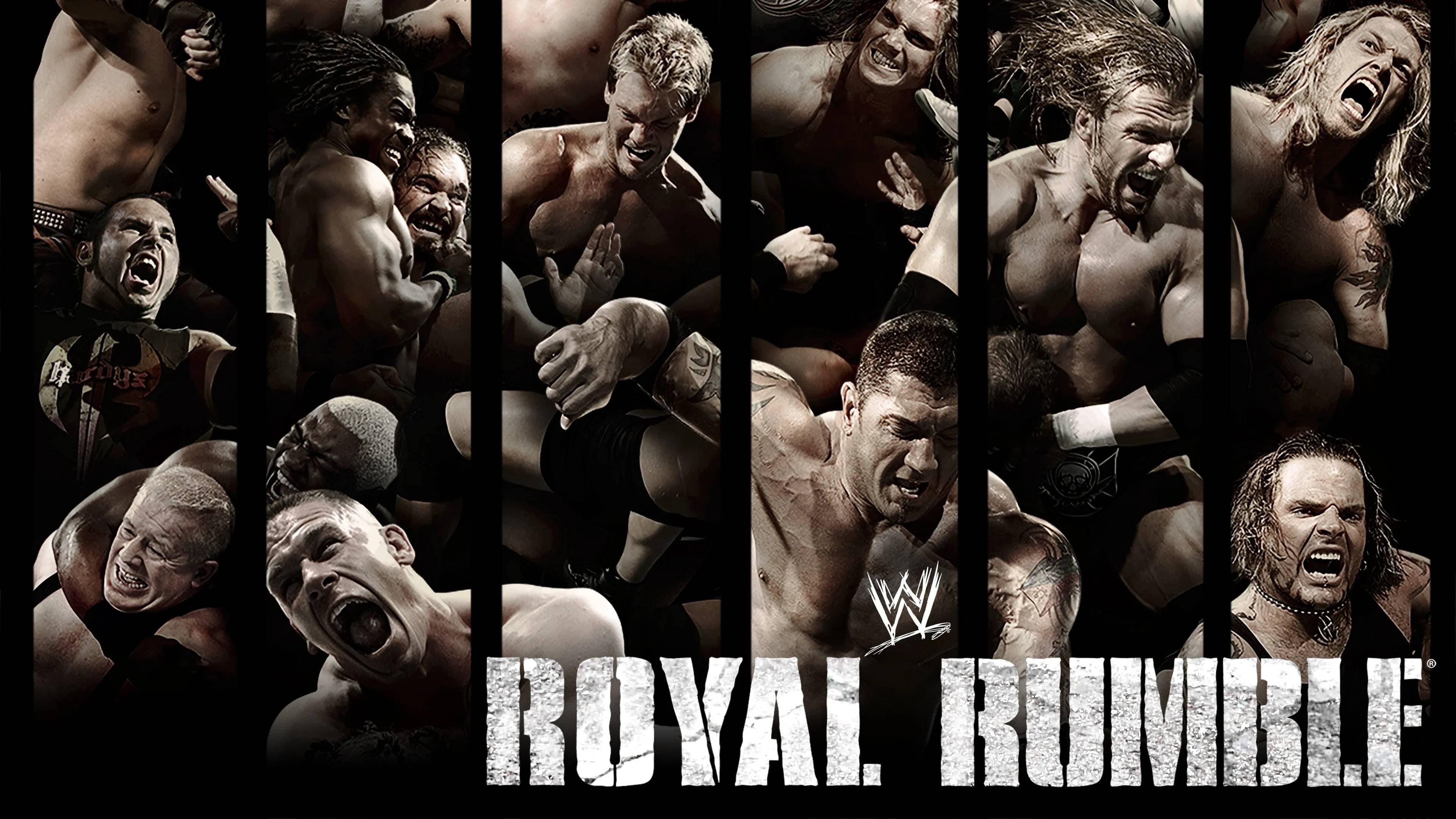 WWE Royal Rumble 2009 backdrop