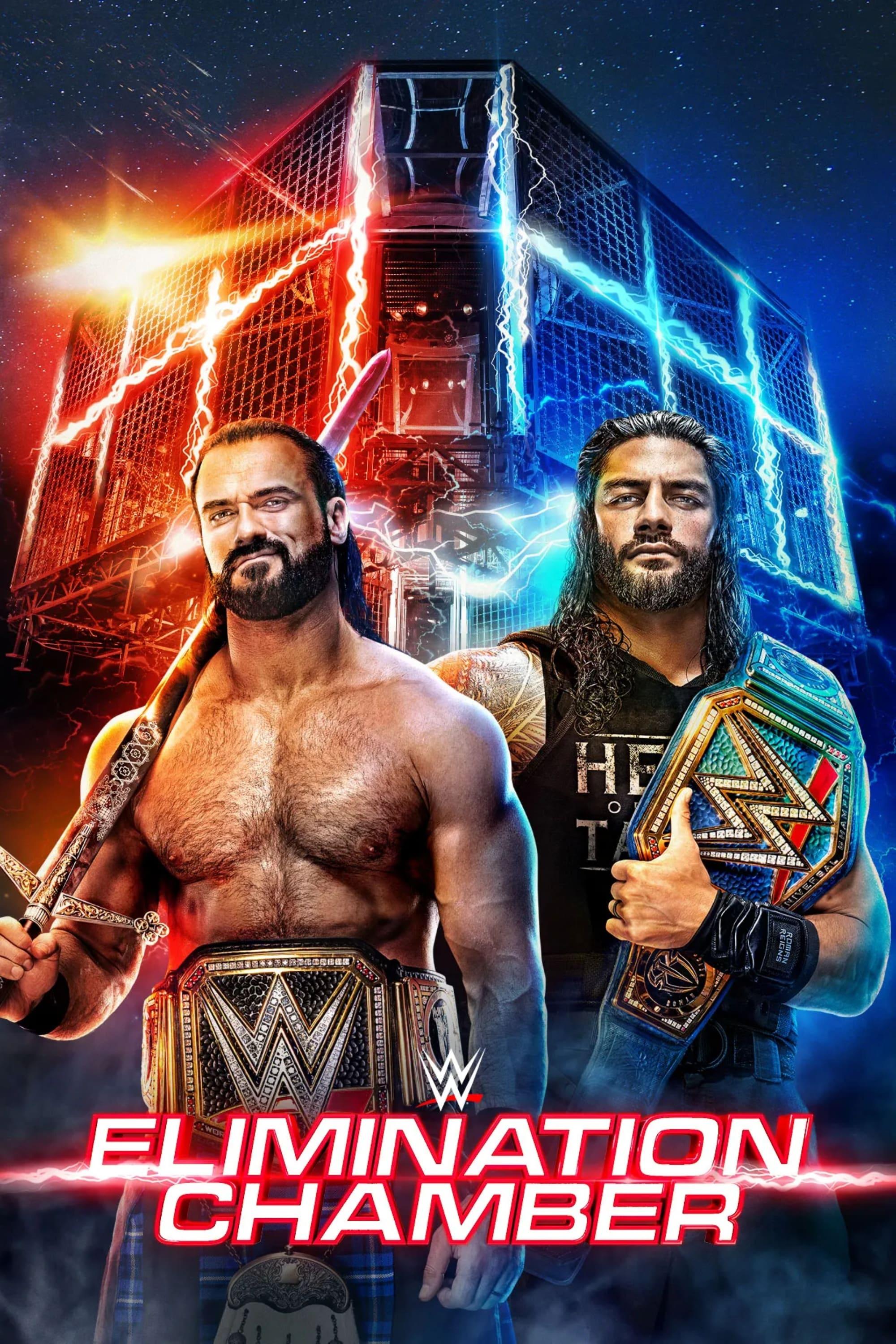 WWE Elimination Chamber 2021 poster