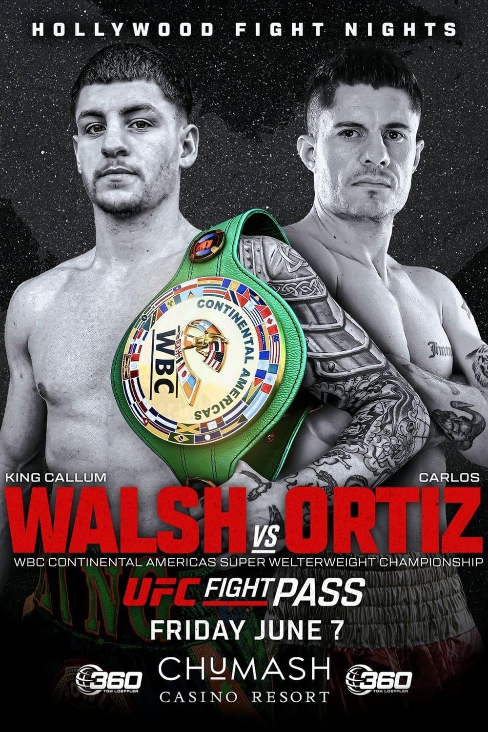 Callum Walsh vs. Carlos Ortiz poster