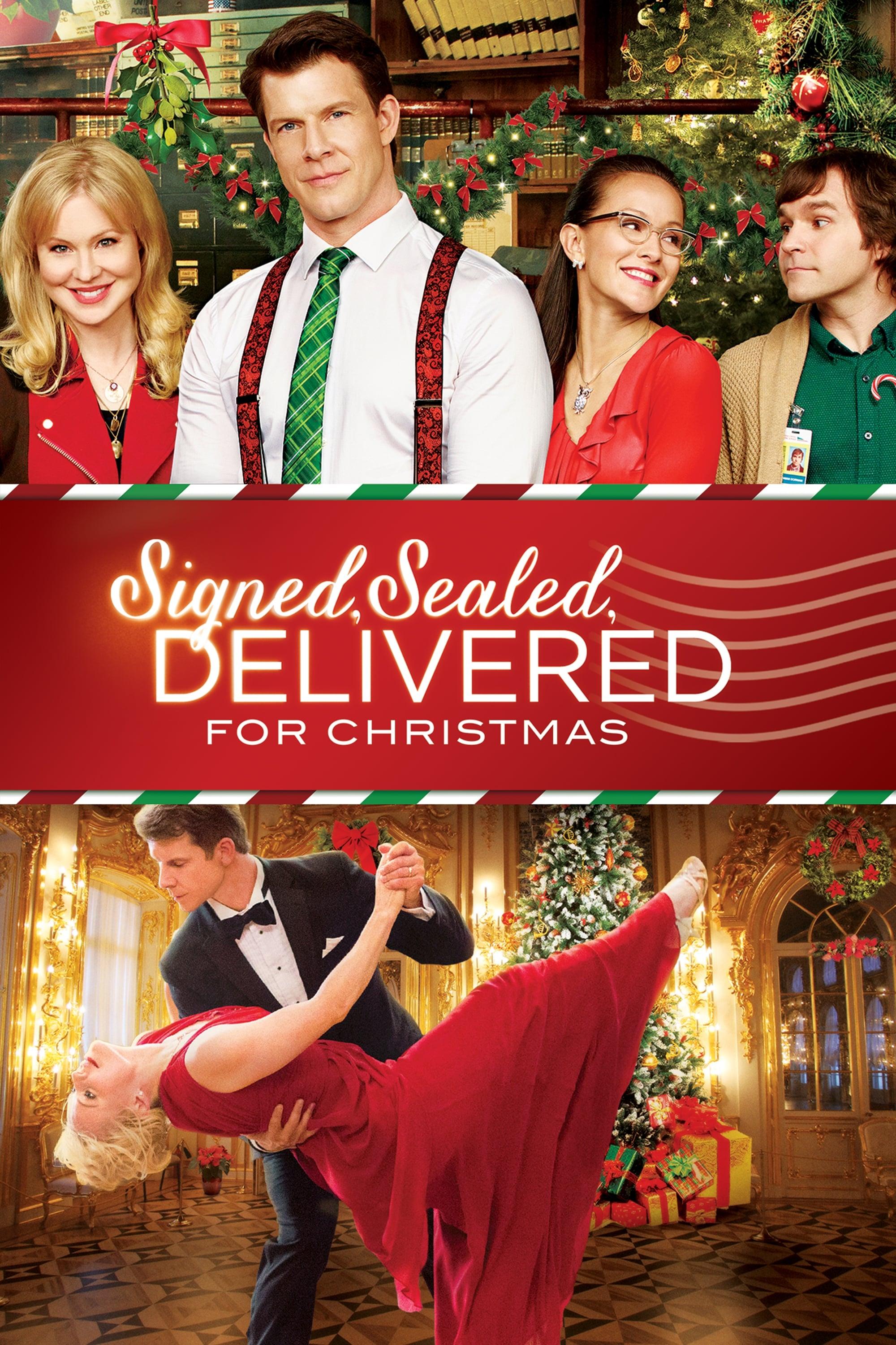 Signed, Sealed, Delivered for Christmas poster