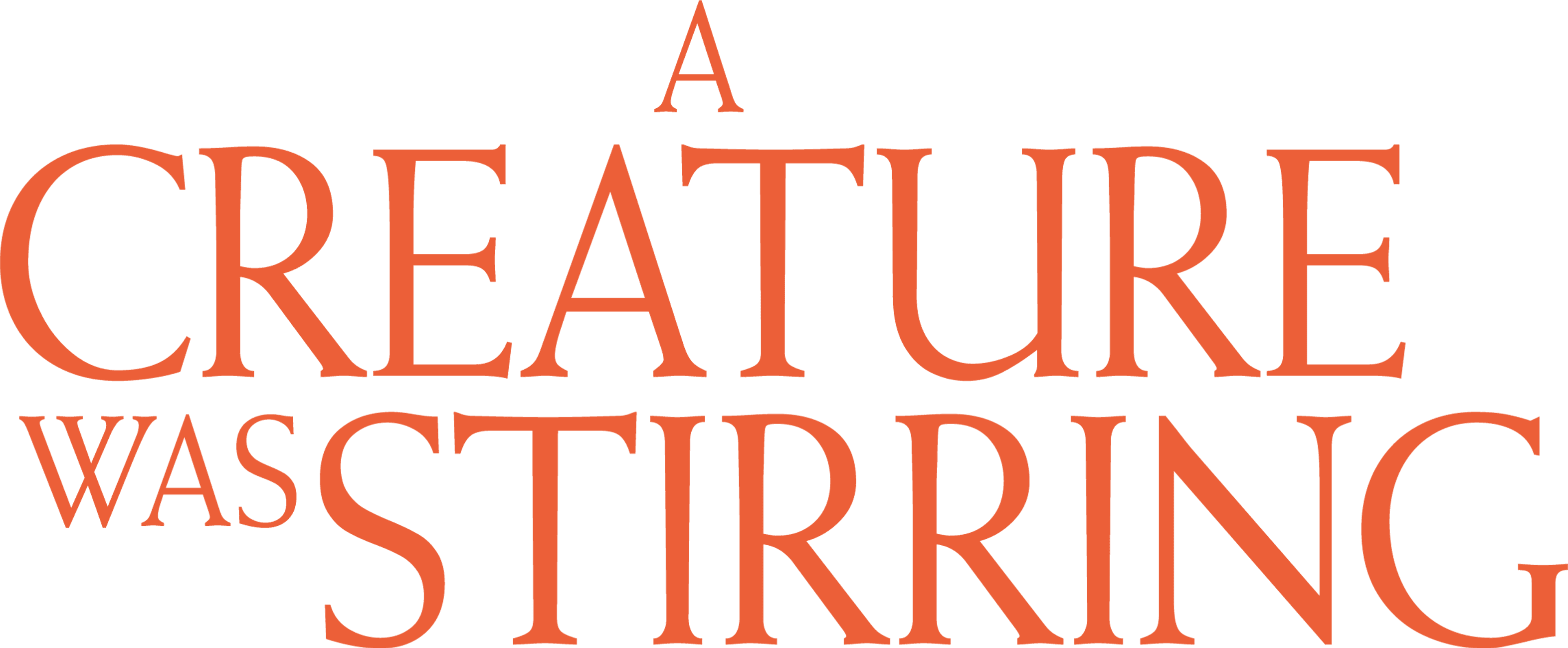 A Creature Was Stirring logo