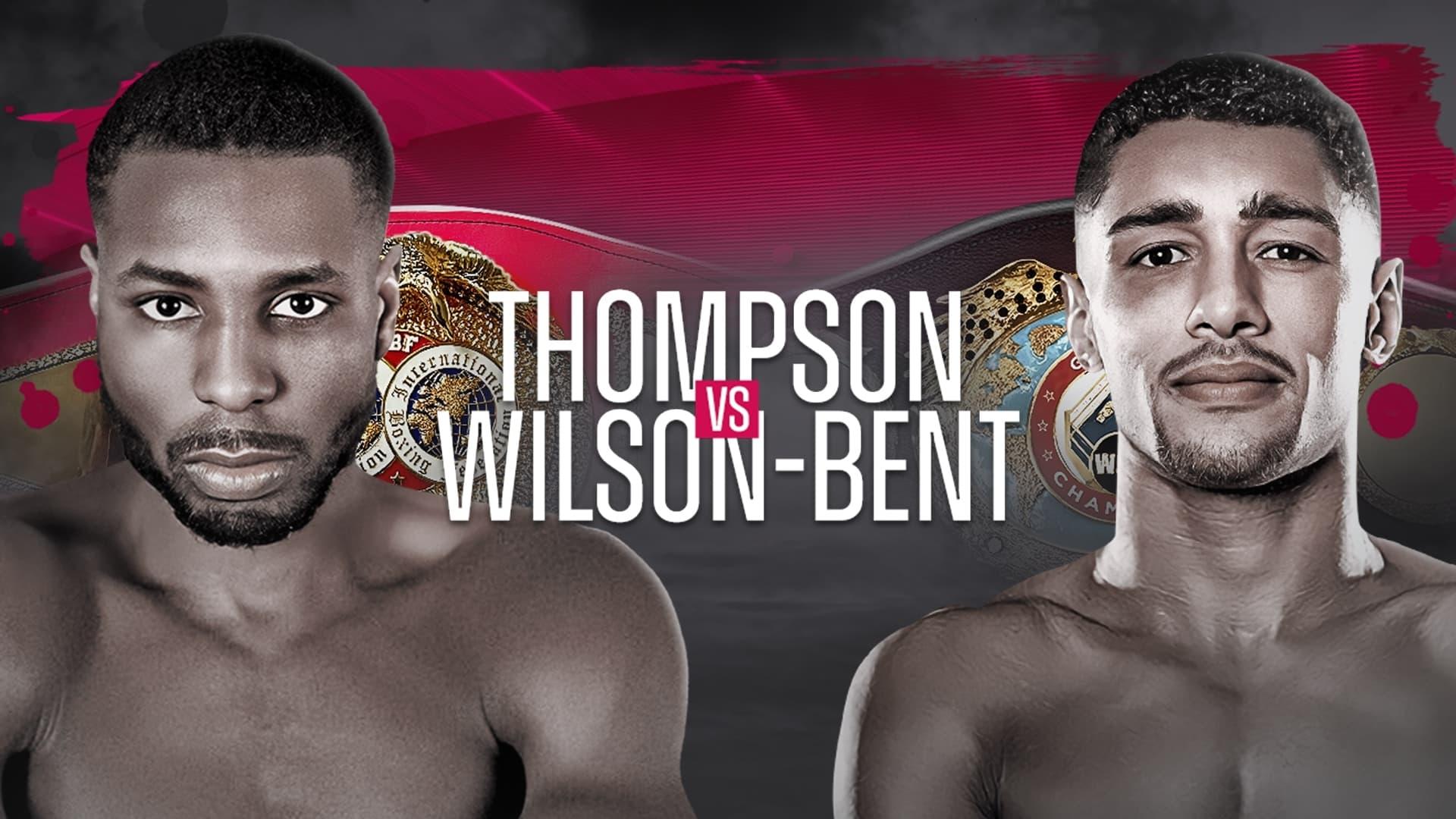 Shakiel Thompson vs. River Wilson-Bent backdrop