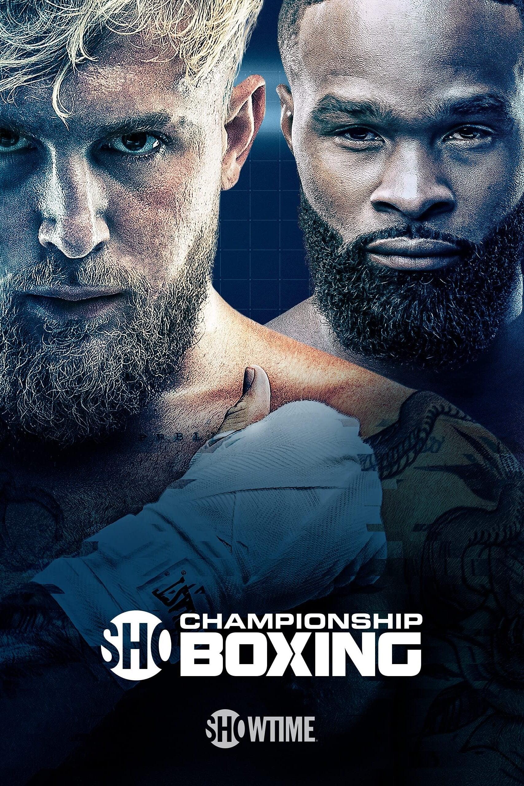 Jake Paul vs. Tyron Woodley poster