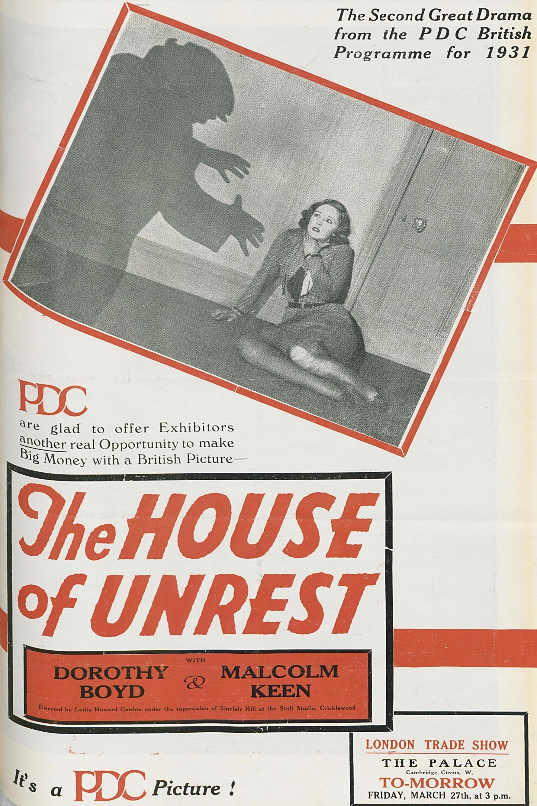 The House of Unrest poster