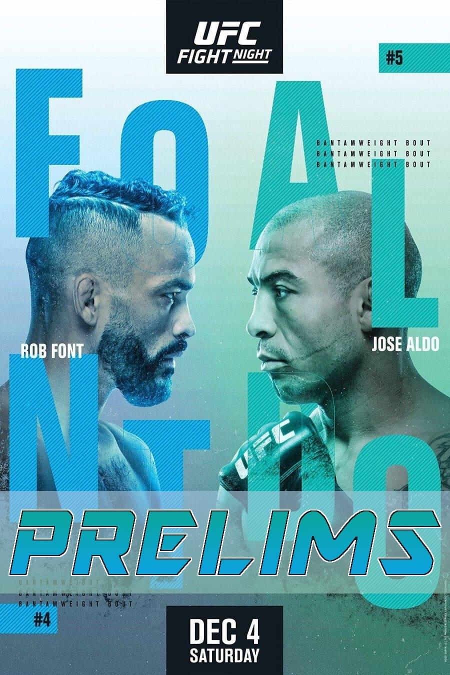 UFC on ESPN 31: Font vs. Aldo poster