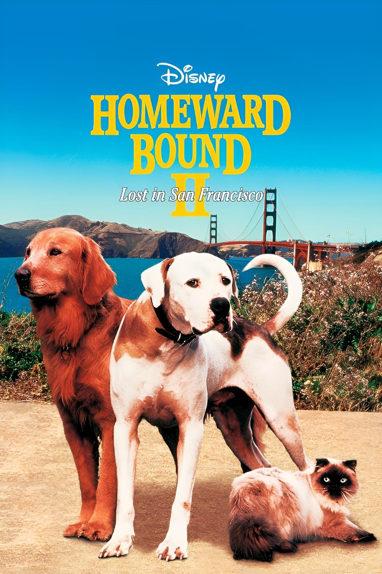 Homeward Bound II: Lost in San Francisco poster