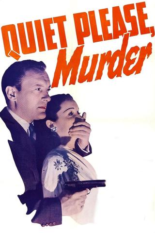 Quiet Please, Murder poster