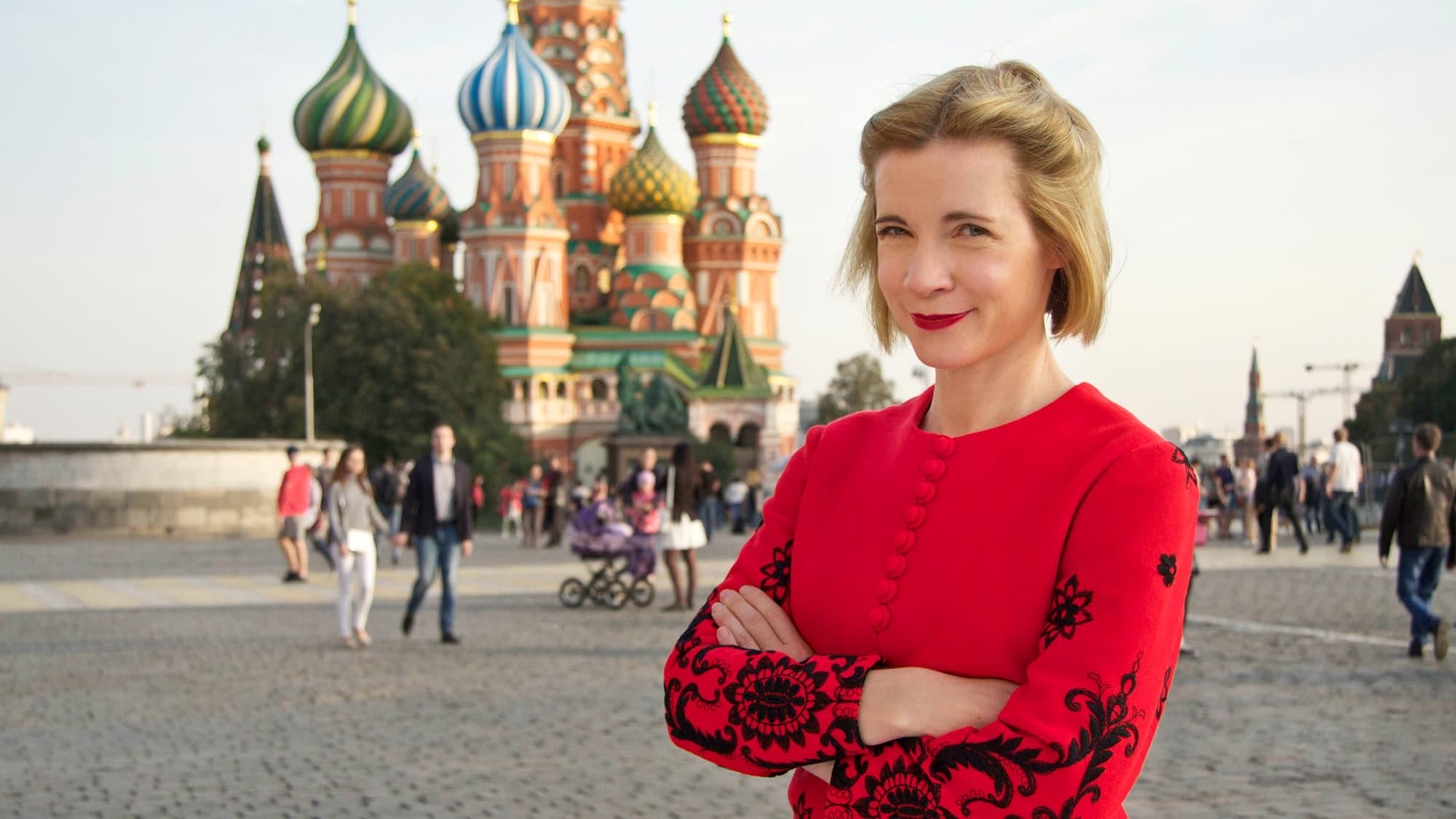 Empire of the Tsars: Romanov Russia with Lucy Worsley backdrop