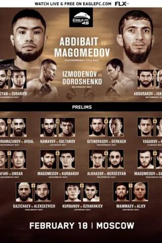 Eagle FC 45: Gitinovasov vs. Magomedov poster