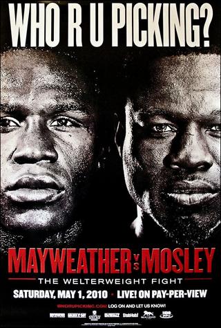 Floyd Mayweather Jr. vs. Shane Mosley poster