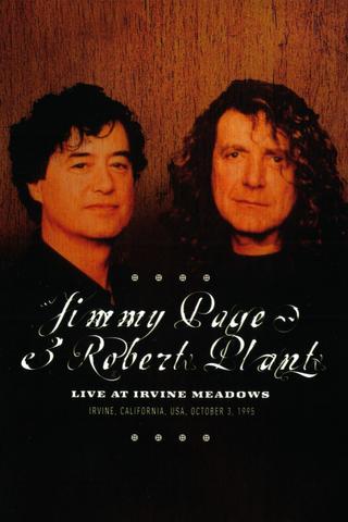 Jimmy Page and Robert Plant: Live at Irvine Meadows poster