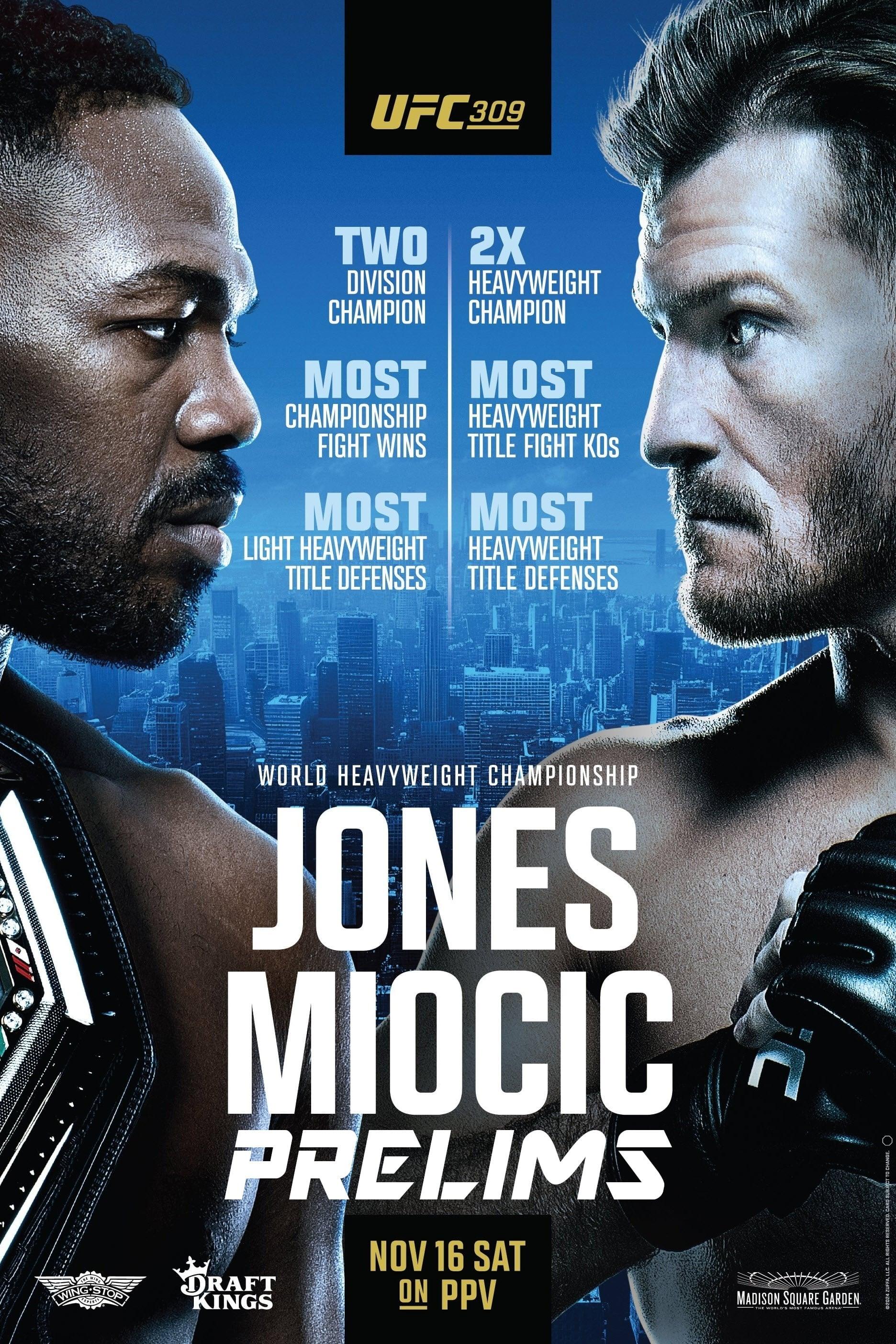 UFC 309: Jones vs. Miocic poster