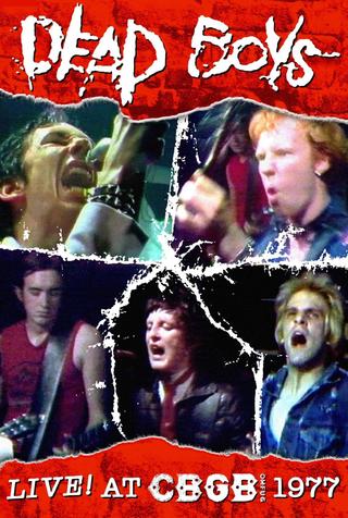 Dead Boys: Live at CBGB's 1977 poster